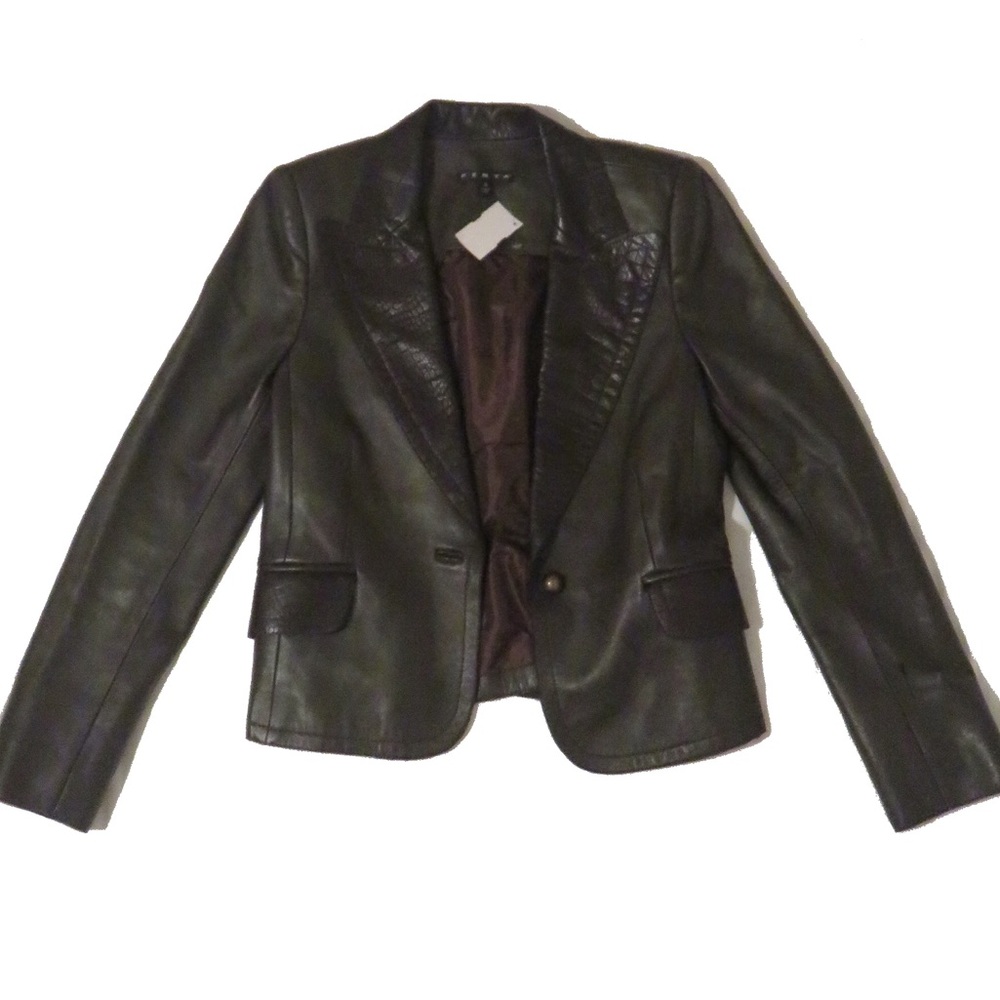 PENTA leather Jacket/Blazer Size 8